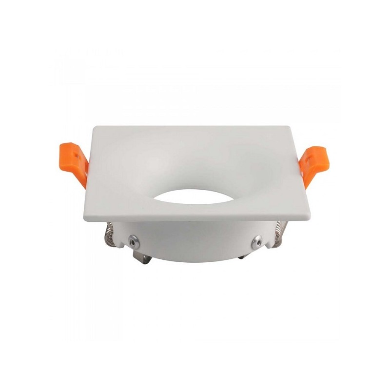 Portafaretto LED da Incasso GU10 Quadrato Colore Bianco - SKU 3170 LT2190 ABM SRLS® PORTA FARETTI SPOT 4,18 €