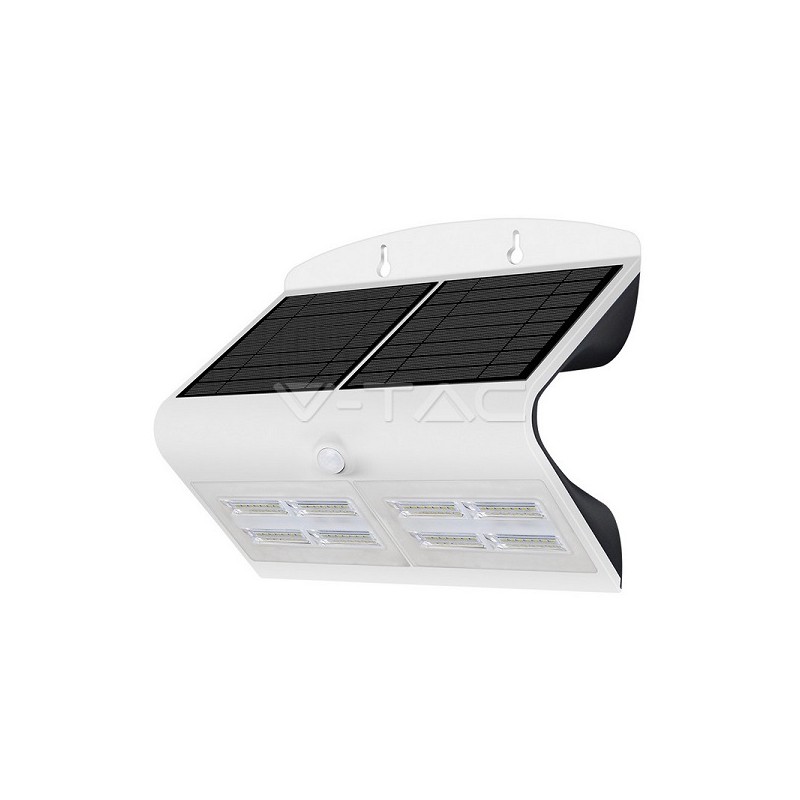 6.8W LED Lampada Solare Luce Bianco Naturale Corpo Nero SKU 8278 LT1667 ABM SRLS® FARI SOLARI 65,00 €