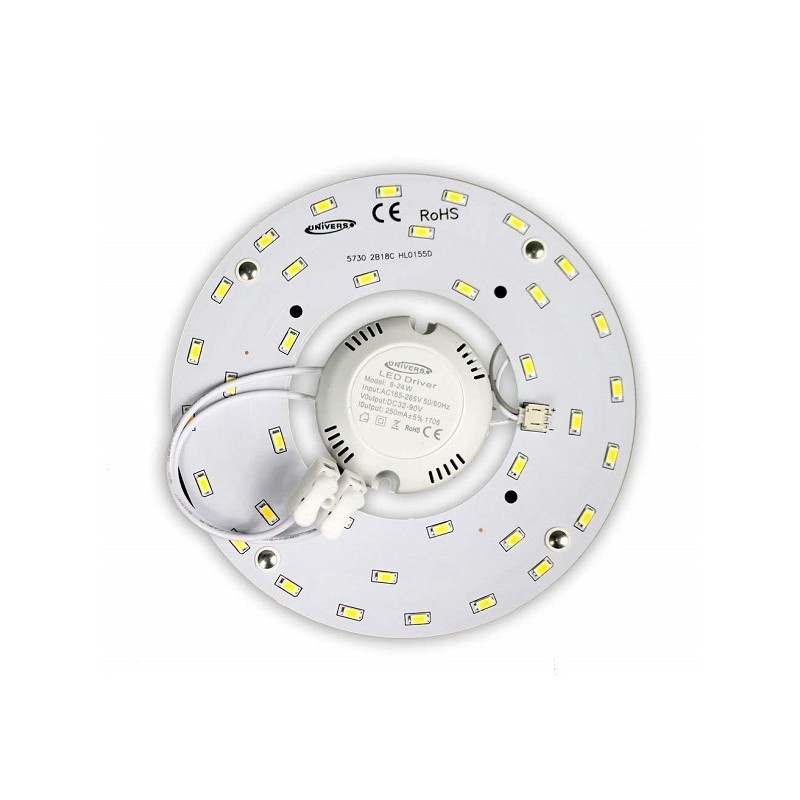 Circolina LED con calamita 12W 20W 24W 36W 50W sostituisce il neon circolare