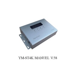 CONTROLLER YM-ST4K- 4 porta sd card wireless sincronizzare led full color pixel LT1704 ABM  DIGITALI PIXEL SPI 127,99 €