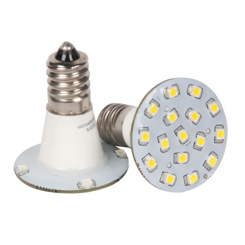 E14 24V 16 LED ABM 1,2W SILICONE BIANCO CALDO LT3534 ABM SRLS® SINGOLI COLORI E10 E14 1,34 €