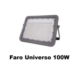 Faro ultra slim 100W luce fredda 6500k FS100W-GFS LT3570  FARI PER ESTERNO 22,37 €