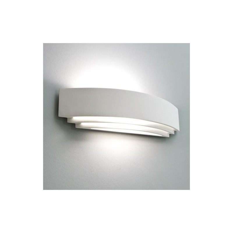 Lampada Applique moderno da parete in gesso verniciabile CSF 105 LT077 ABM  Applique in gesso 29,99 €