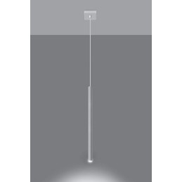 Lampadario pendente bianco Tubolare bianco 3w luce calda 3000kIP20A11-BC LT3651  LAMPADARI A LED 13,83 €