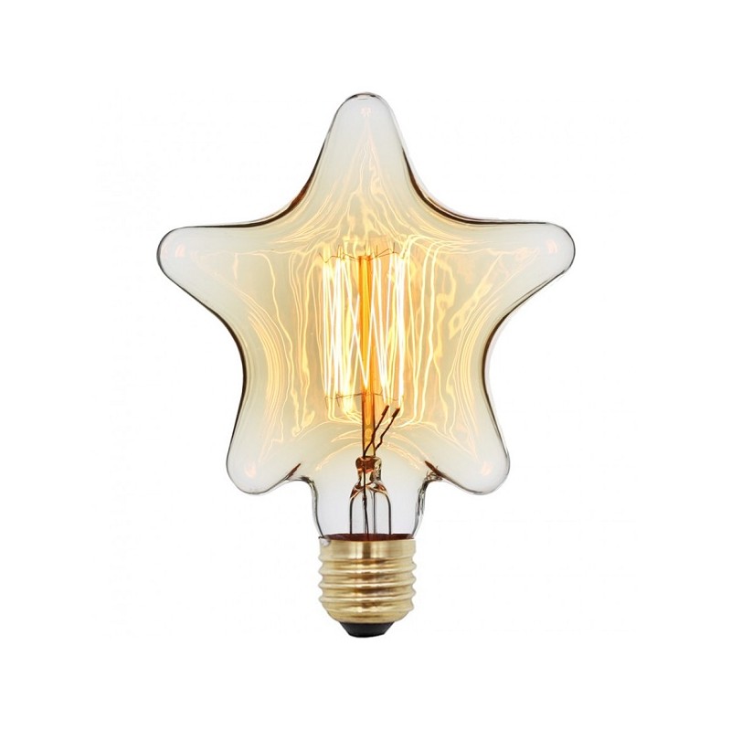 Lampadina LED vintage E27 4W Stella sfaccettata a filamento Bianco Caldo 2500K ST-OC LT2565 ABM SRLS® E27 8,54 €