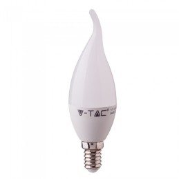 LED Bulb - SAMSUNG CHIP 5.5W E14 Plastica Candle Flame 3000K SKU 117 LT1802 ABM SRLS® E14 1,59 €
