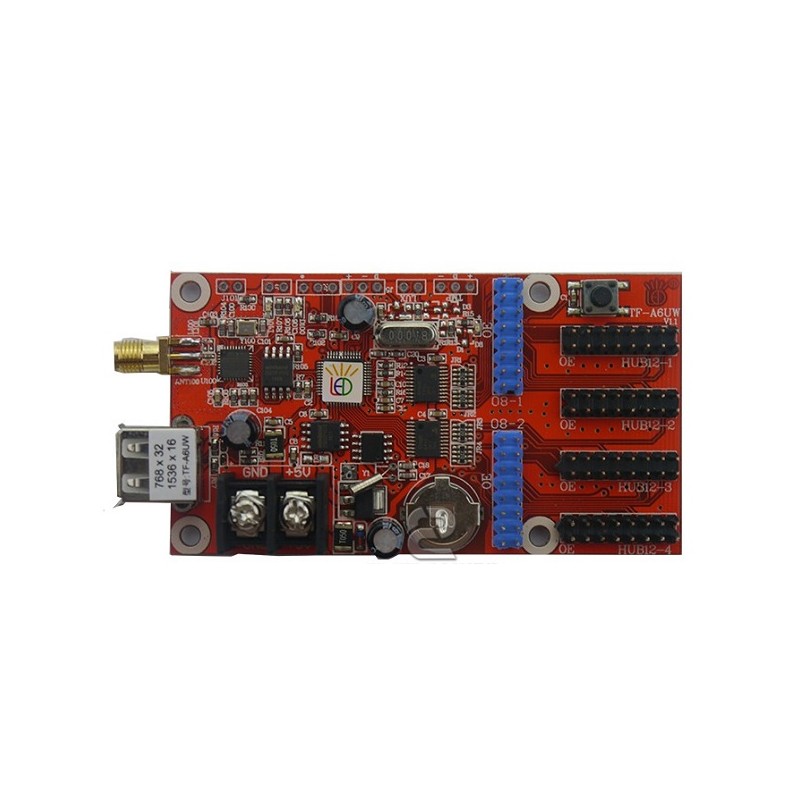 Led display card controller TF-A6UW WIFI + USB LT1655 ABM SRLS® CONTROLLER 39,04 €