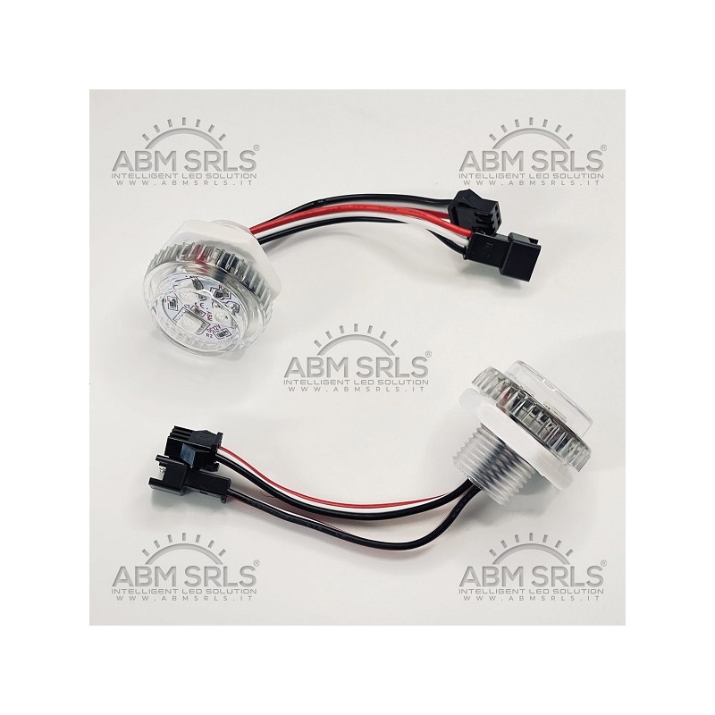 PIXEL 3 LED IP20 RGB DIGITALI IC190312VDC 0,72W FORO 18MM LT894 ABM SRLS® PIXEL DIGITALI 0,85 €