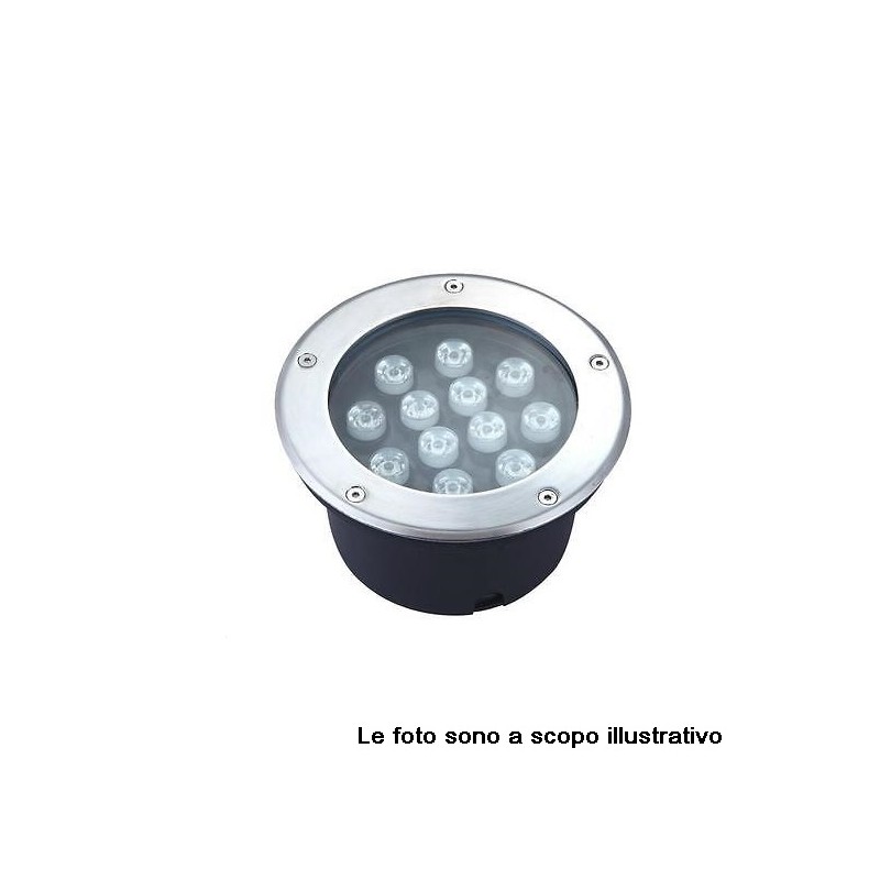 SEGNAPASSO CALPESTABILE A INCASSO 12W IP67LUCE CALDA 3000-3500K ES08-12c LT103 ABM SRLS® SEGNAPASSI E CALPESTABILI 15,37 €