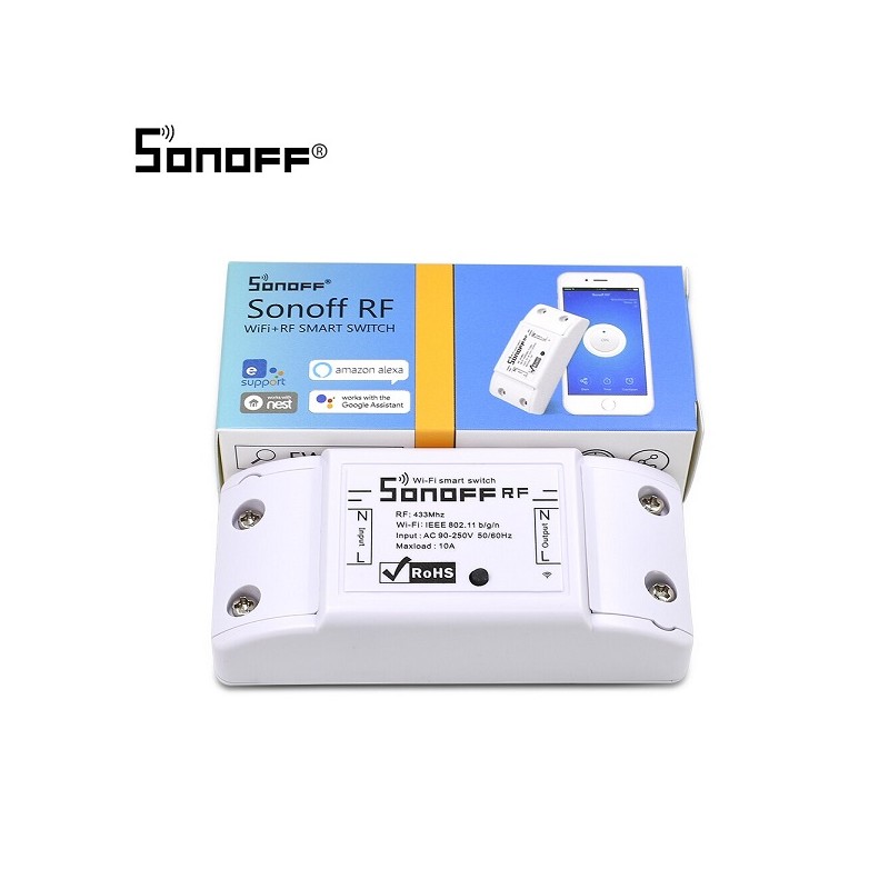 Sonoff RF R2 WiFi Smart Switch Wireless Con Ricevitore RF Per Smart Home LT3087 ABM SRLS® SMART HOME E DOMOTICA 11,96 €