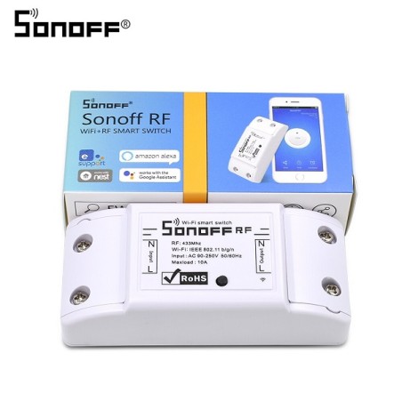 Sonoff RF R2 WiFi Smart Switch Wireless Con Ricevitore RF Per Smart Home LT3087 ABM SRLS® SMART HOME E DOMOTICA 11,96 €