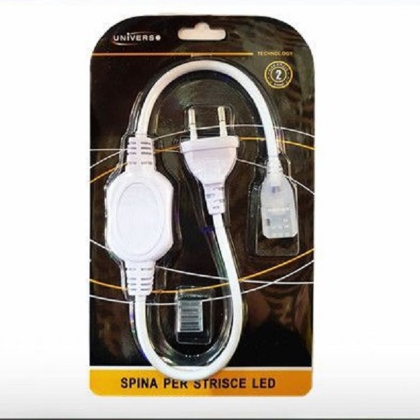 SPINA PER STRISCE LED 13MM S-13mm-220vRaddrizzatore