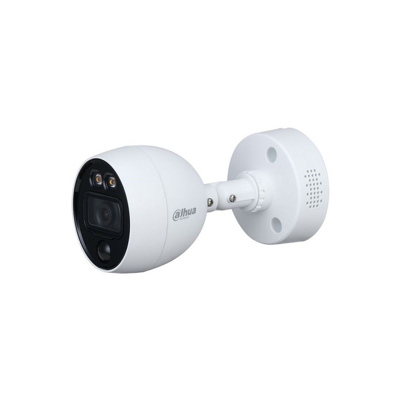 Telecamera 5mp bullet 4 in 1 Dahua Full-Color con deterrenza attiva Illuminazione bianca intelligente 40 m per esterni Dahua ...
