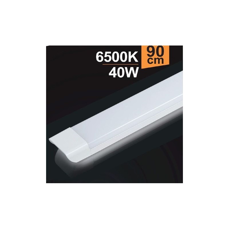 PLAFONIERA A LED 40W 90CM LUCE FREDDA 6500K PF-90F LT3505  PLAFONIERE A LED 11,92 €