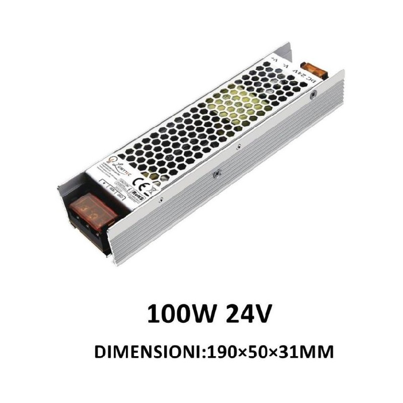 Alimentatore 24V DC 100W modello slim SLC-100-24 LT4132  24V DC 15,37 €