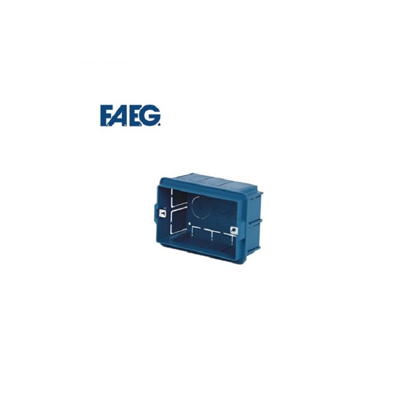 Cassetta da incasso 503 FAEG FG10003 cassetta combinata magnum con inserti in metallo 3 posti LT4264  BOX QUADRI E CASSETTE 0...