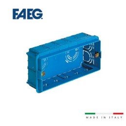 Cassetta da incasso 506 FAEG FG10006 cassetta combinata da incasso con inserti in metallo 6 posti LT4266  BOX QUADRI E CASSET...