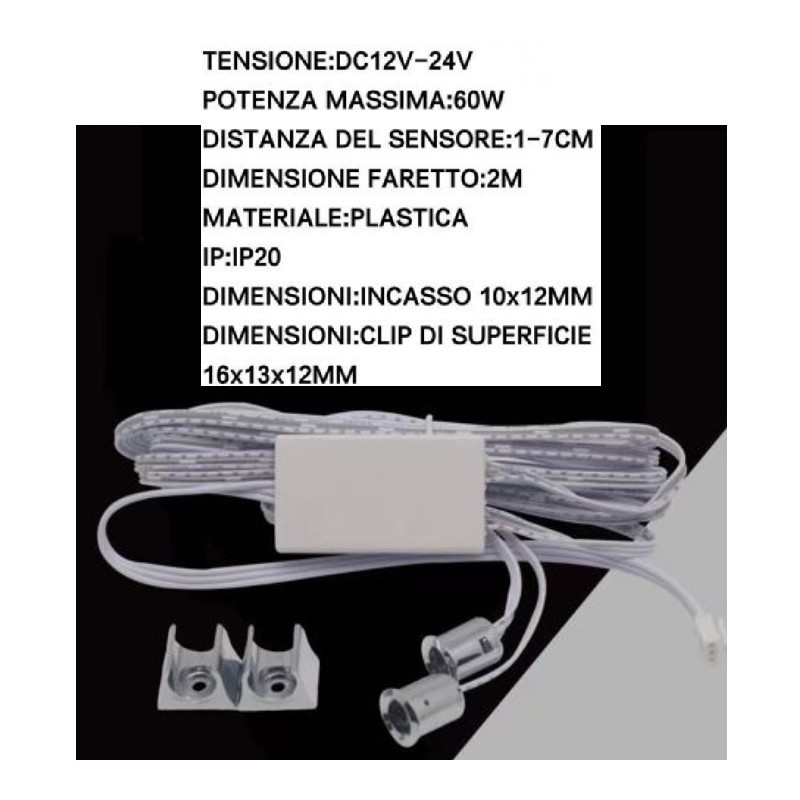 Interruttore con doppio sensore SEN-2PO LT4339  SENSORI 5,22 €