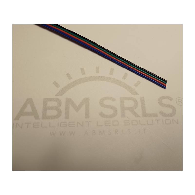 Cavo RGB + comune per strip led RGB LT2993 ABM SRLS® CAVI 0,80 €
