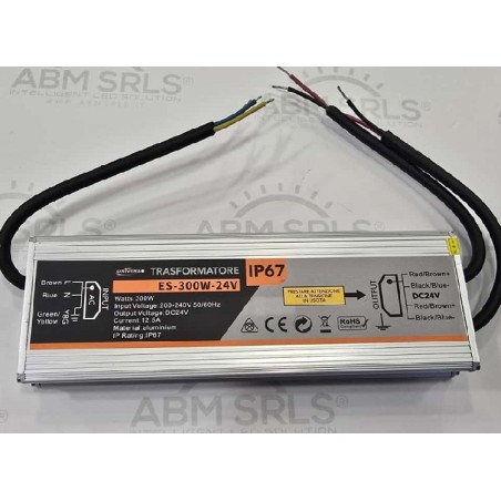 Alimentatore IP67 300W 24V DC per esterno ES-300W-24V LT4599 UNIVERSO 24V DC 30,74 €