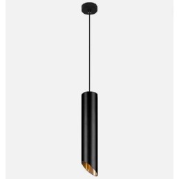 Lampadario a sospensione cilindro asimmetrico per lampadina GU10 nero e bronzo TS187-N LT4625 UNIVERSO LAMPADARI A LED 15,37 €