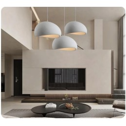 Lampadario effetto pietra a sopsensione con attacco E27 diametro 60cm B16-BG LT4721 UNIVERSO LAMPADARI A LED 78,51 €