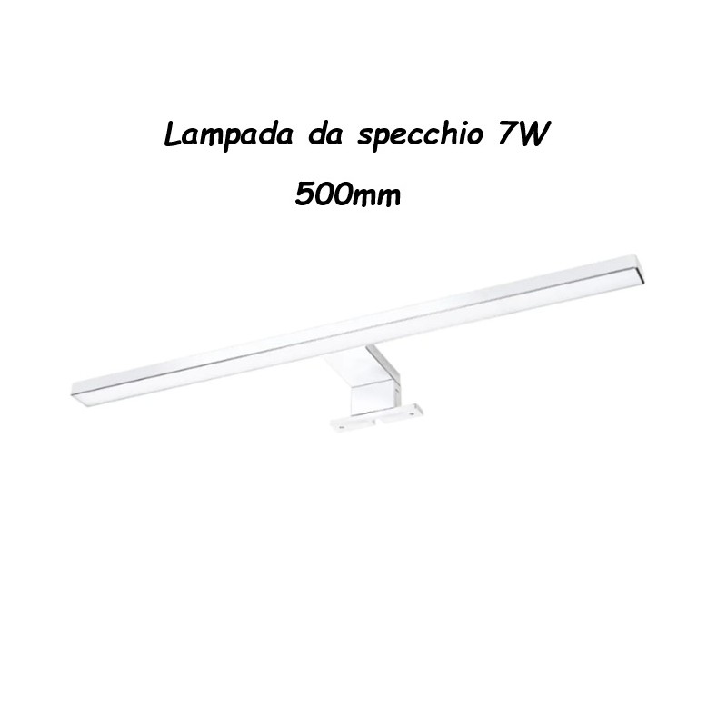 Lampada led da specchio 7W 3 tonalità 6000-4000-3000k CCT-Switch 500P-A3C LT4808 UNIVERSO APPLIQUE PER SPECCHIO BAGNO 18,45 €