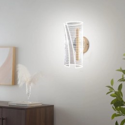 Applique led 6W a parete tre tonalità CCT-Switch 6000-4000-3000K AQ32-3C LT4815 UNIVERSO PER USO INTERNO IP20/ IP33 18,45 €