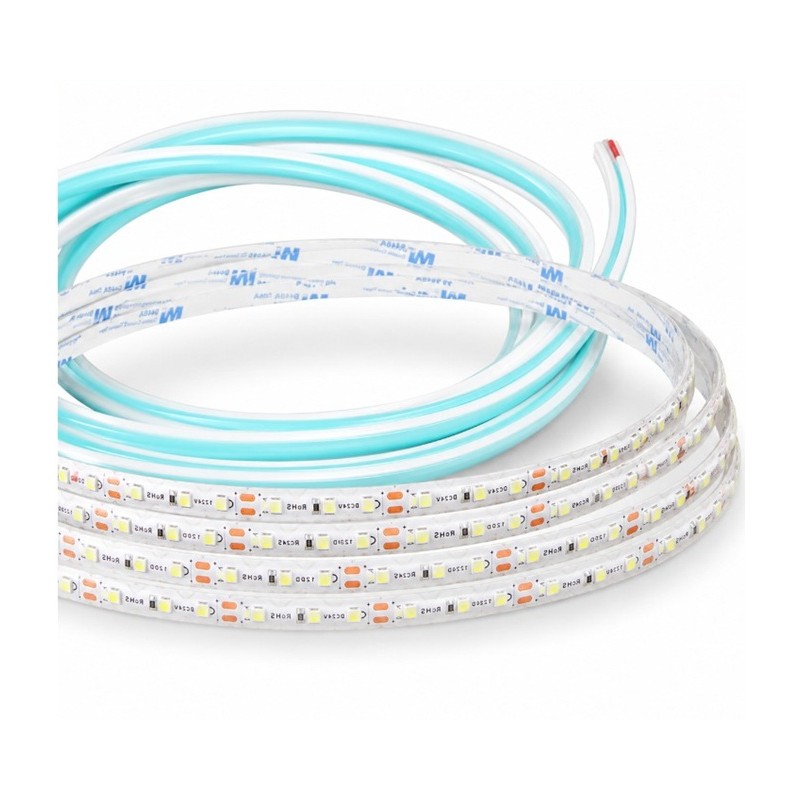 Striscia led + profilo in silicone celeste, luce celeste 24V 10metri IP20 S-Celeste LT4833 UNIVERSO USO INTERNO IP20 18,45 €